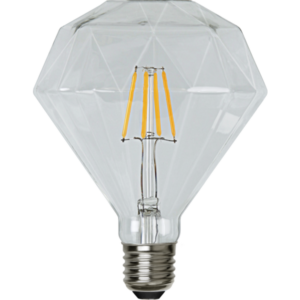 Elektripirn LED E27 Clear Diamond