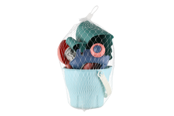 Liivakasti mänguasjad ämbris 11 osaline