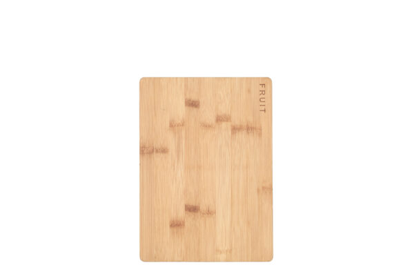 MAKU lõikelaud 27x20 cm bambusest must äär