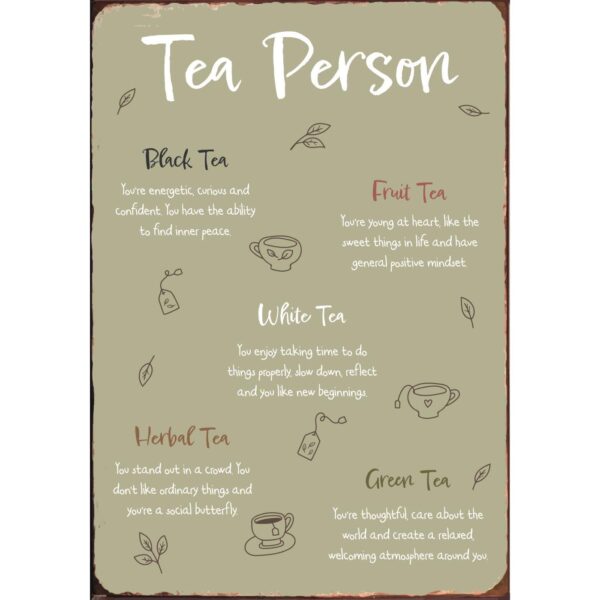 Silt Tea Person 14x h20cm pruun