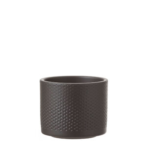 Lillepott Era reljeefne Ø28x h26cm tumehall