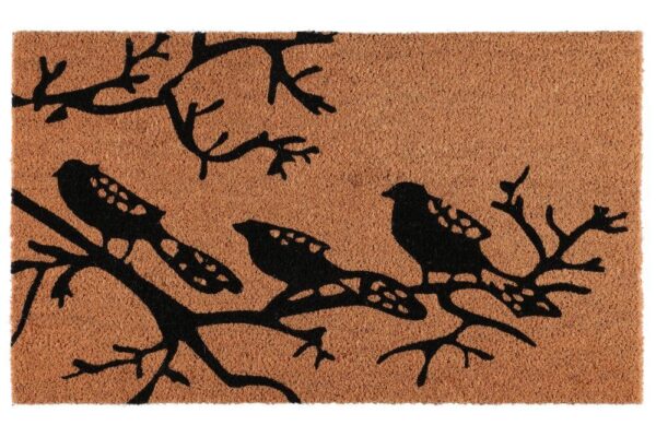 Uksematt linnud 45x75cm pruun