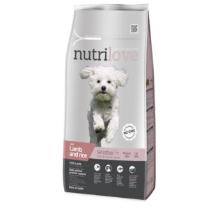 Nutrilove sensitive s&m lamb 8 kg