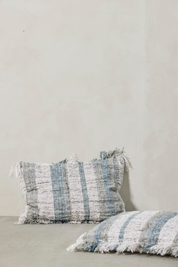 Dekoratiivpadi Viselle 60x40cm sinine/roheline