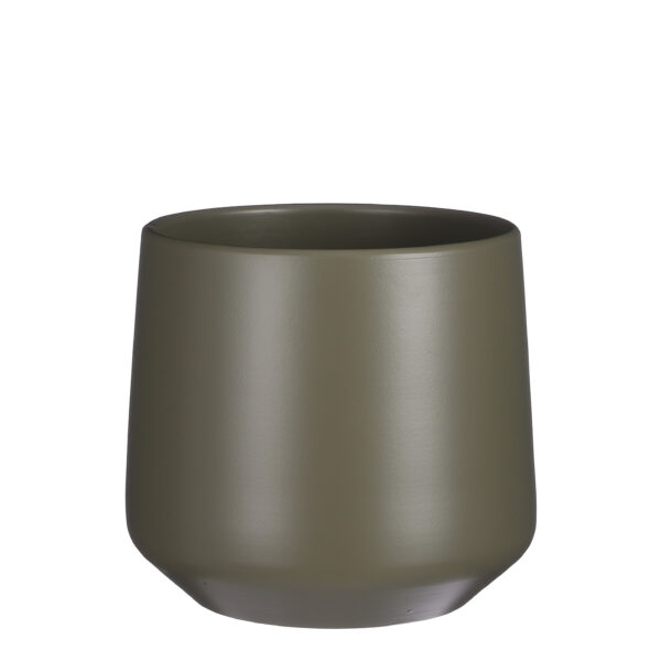 Lillepott Amber Ø28x h26cm matt roheline