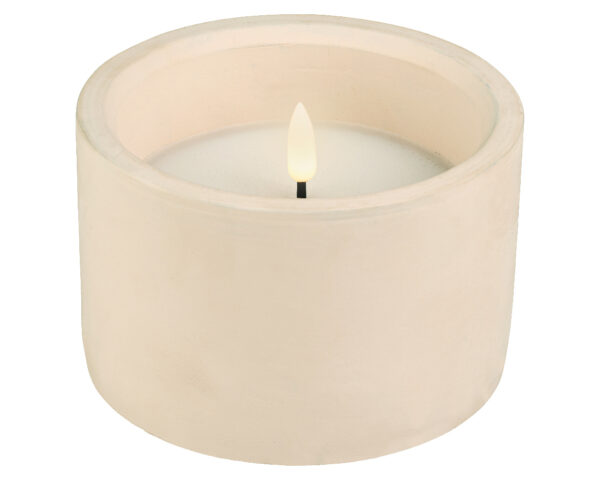 Küünal LED d12,3x h8cm soe valge IP44, pat.