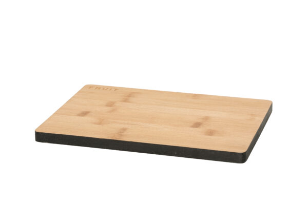 MAKU lõikelaud 27x20 cm bambusest must äär