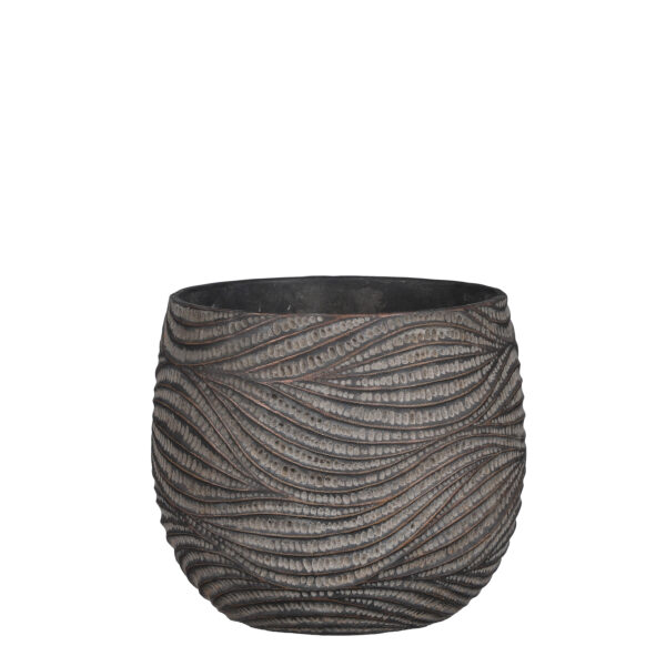 Lillepott Hendrick h19xd21,5cm pruun