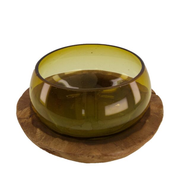 Juur kausiga d30x17cm roheline