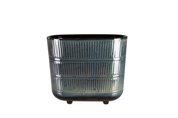 Lillepott Denise d26x14xh23cm sinine