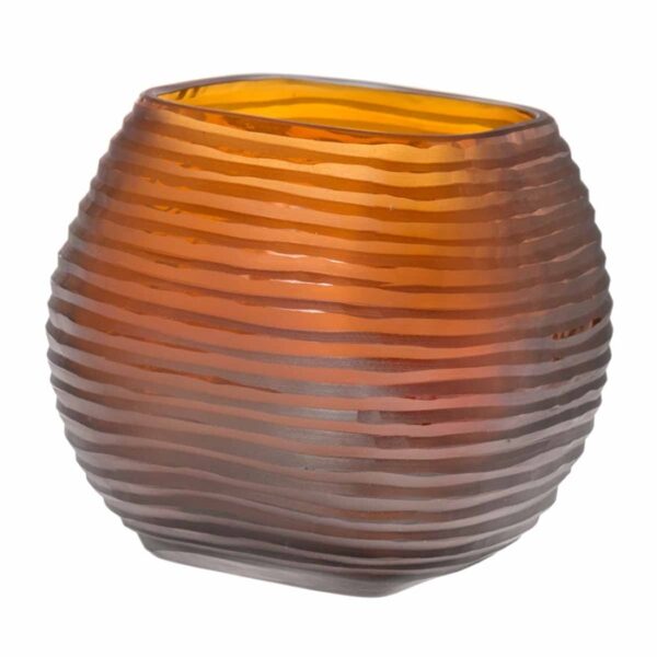 Küünlahoidja Fem amber 15,5x16cm