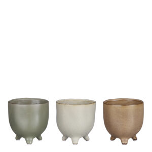 Lillepott Elly jalgadel h11x d10,5cm erinevad