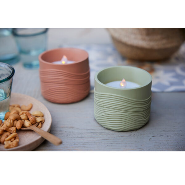 Solarvalgusti küünal d10x h8cm erinevad