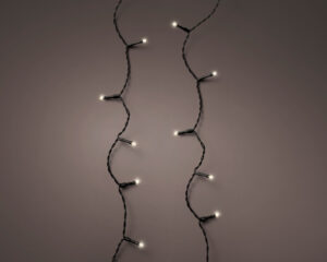 Valguskett 3,5m 48LED soe valge IP44 patareiga