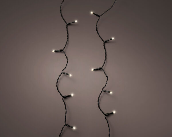 Valguskett 3,5m 48LED soe valge IP44 patareiga