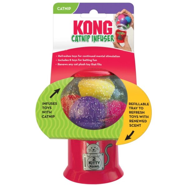 Mänguasi kassile Kong catnip infuser