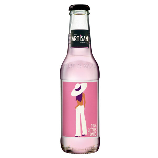 Artisan Pink Citrus Tonic Water 200ml pudel