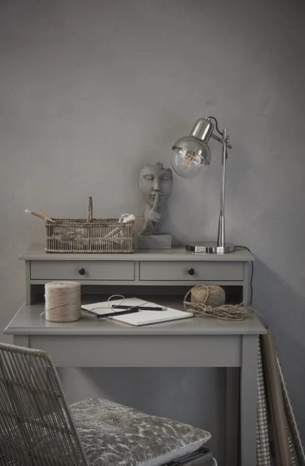 Laualamp Carmela hõbe 41cm