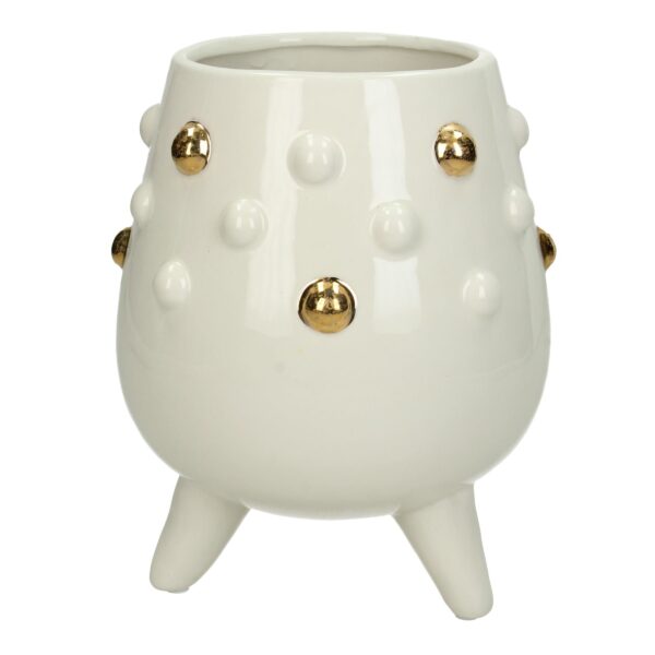 Vaas 15,3x15,3x18,8 cm valge