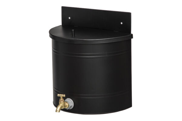 Veepaak seinale kinnitatav 10L must