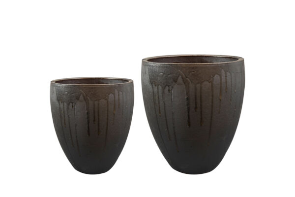 Õuepott Siya 31xh34cm pronks