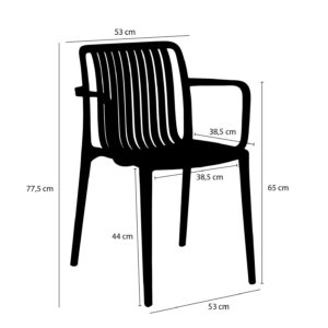 Aiatool Paloma 53x53x h77,5cm rohekas hall