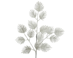 Kunstoks lehed 2x 19x h75cm valge