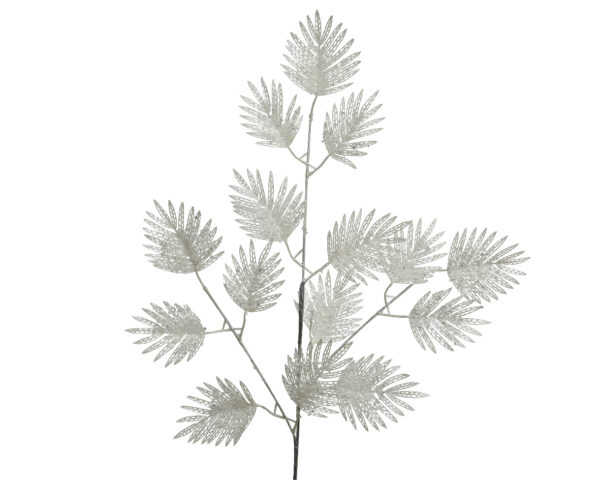 Kunstoks lehed 2x 19x h75cm valge