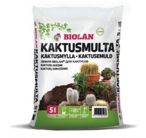 Kaktusemuld Biolan 5L