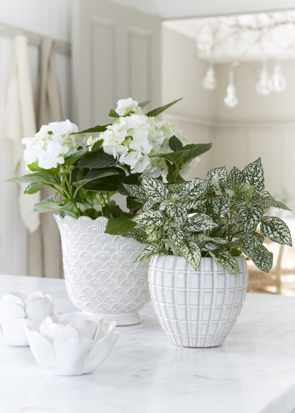 Lillepott Faye Ø18x h17cm valge