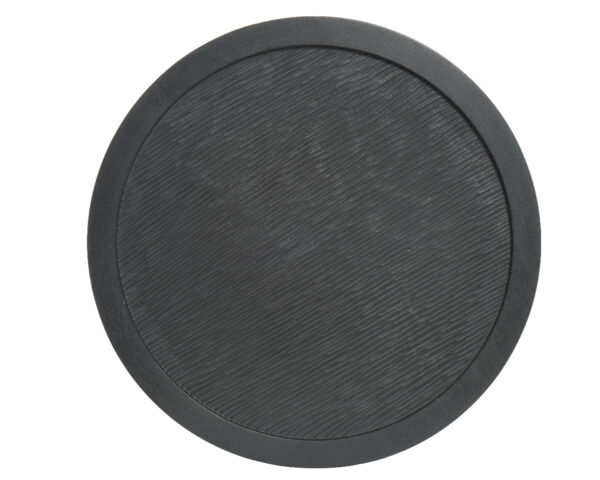 Abilaud ümmargune d44x h53cm must