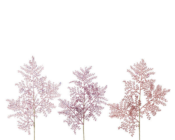 Kunstoks glitter lehed 2x22x h68cm 1tk, värvivalik