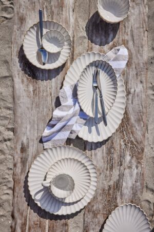 Taldrik Camille 36×25,5×3,5cm off white