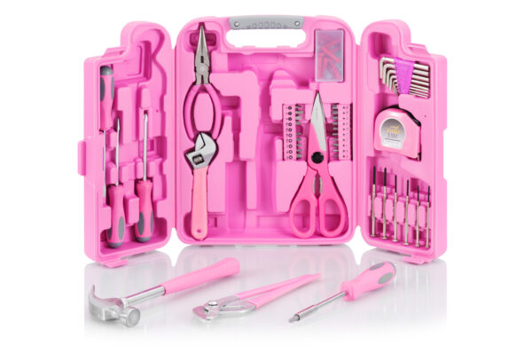 Tööriistade komplekt roosa 149tk