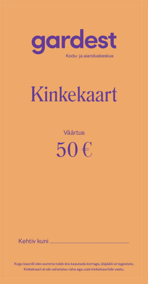 Kinkekaart 50 eurot