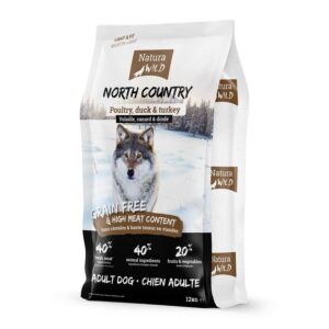 Natura Wild kuivtoit täiskasvanud koerale North Country, 12kg