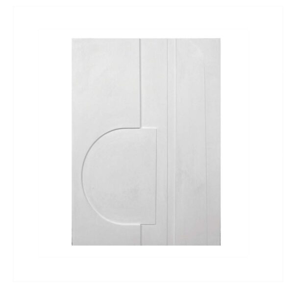 Seinapilt 3D York 30xh40cm valge