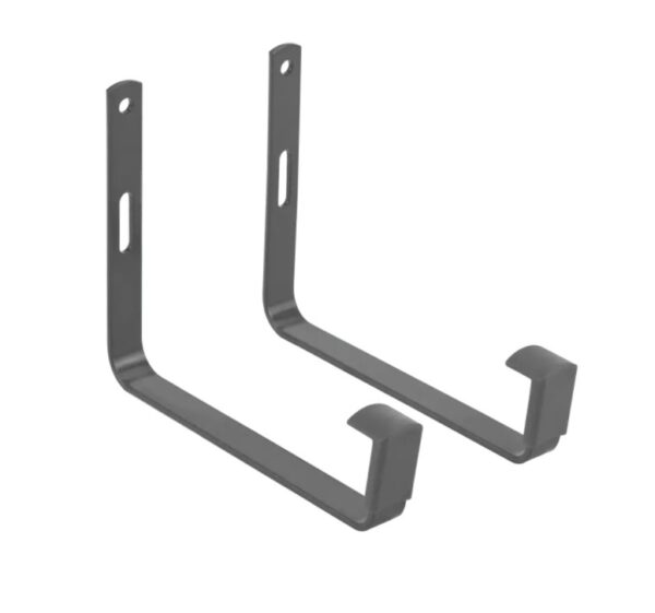 Rõdukasti kandur Ebert metall tumehall komplekt