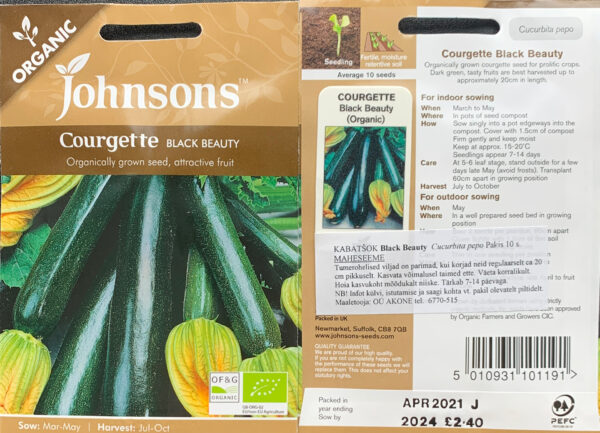 Suvikõrvits 'Black Beauty' 10s MAHE