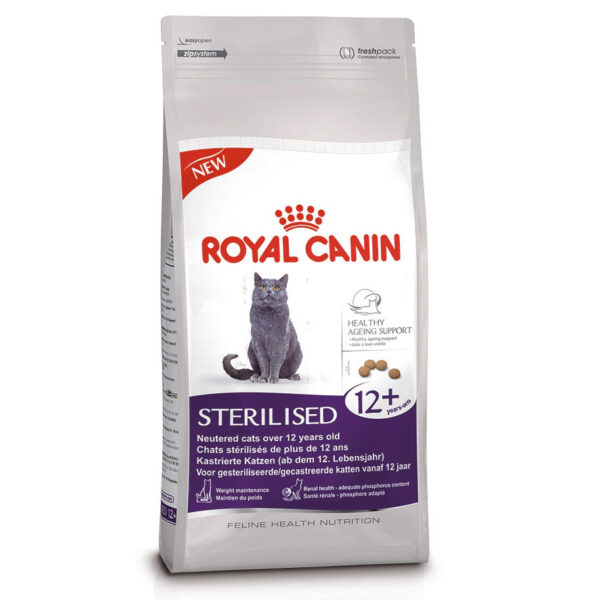 Royal Canin kuivtoit 2kg steril kassile Ageing Sterilised 12+ Senior
