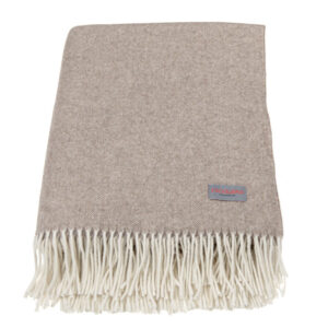 Lambavillapleed 140x180cm Beige & White