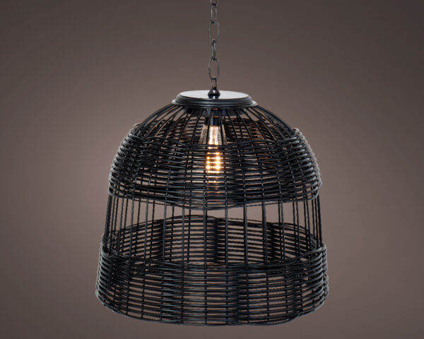 Solarvalgusti riputatav d36,5x h32,5cm soe valge