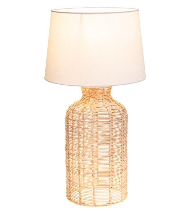 Laualamp d30x h59cm valge