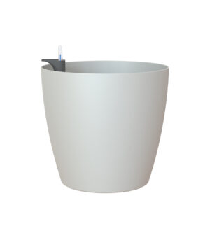 Lillepott altkastmissüsteemiga San Remo Ø36cm matt valge