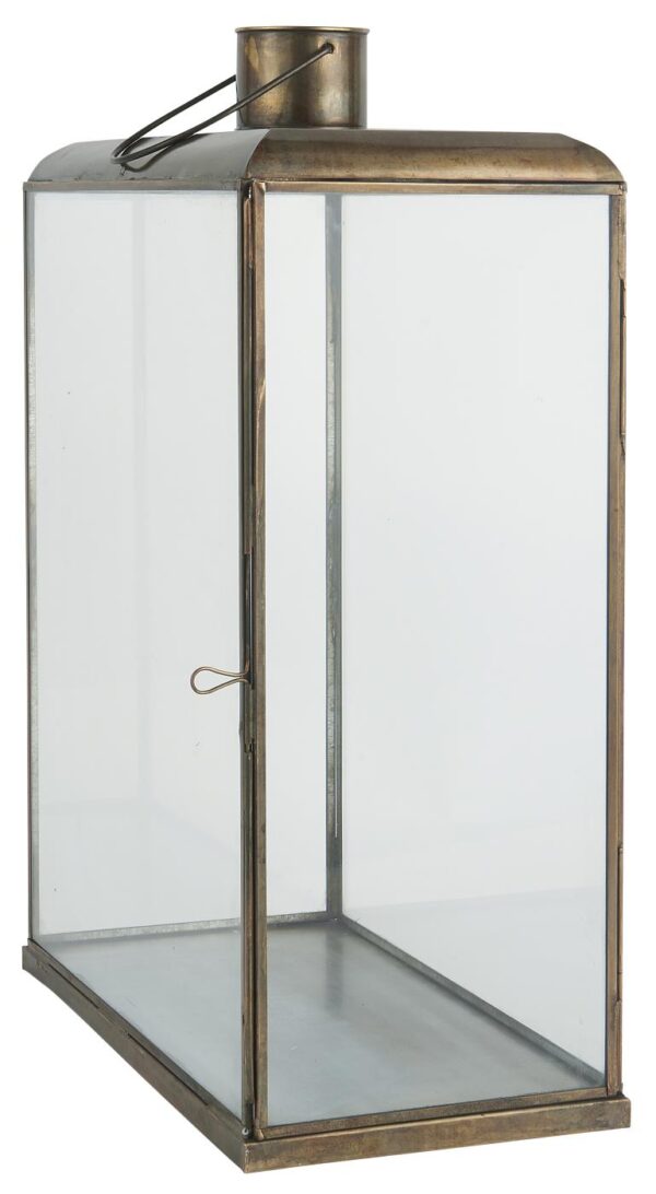 Latern 17,5x33x h48cm kuldne