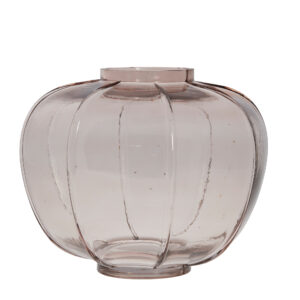 Klaasvaas Dornia 25X25X20 cm. Bark