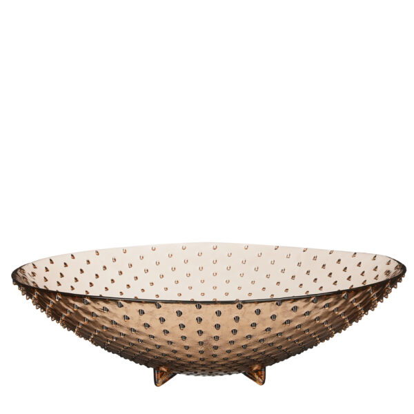 Kauss Arosa h11x d40cm pruun klaasist