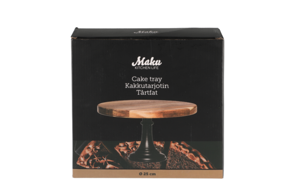 MAKU koogialus 25cm puidust jalal