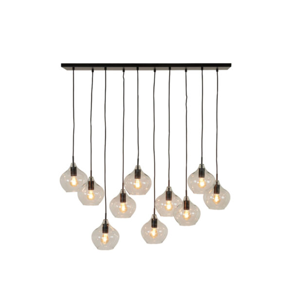 Laelamp 10 Rakel 124x35x60cm must