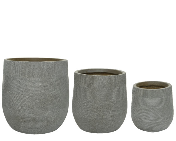 Õuepott Liam 20,5x20,5cm pruun